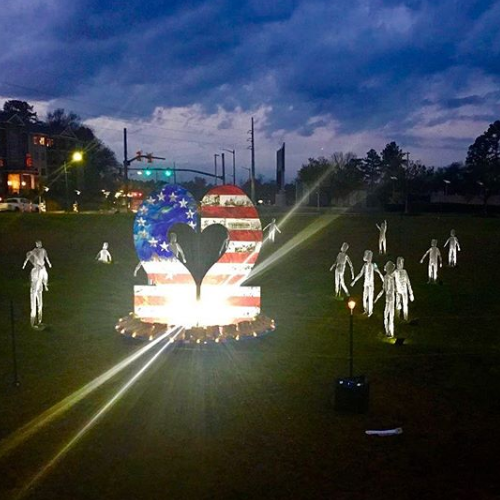 22-13 art installation